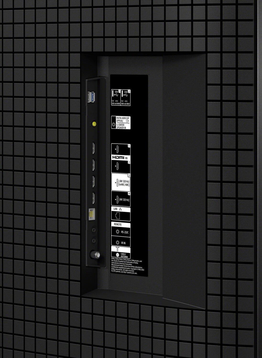 SONY 65 Bravia 7 QLED Mini-Led 4K HDR10 Dolby Vision® XR Motion Clarity 120Hz Fonctionnalités exclusives pour PlayStation®5 Google Smart TV (K65XR70) | Téléviseur intelligent QLED à mini DEL Bravia 7 de Sony 4K de 65 po à 120 Hz avec HDR10