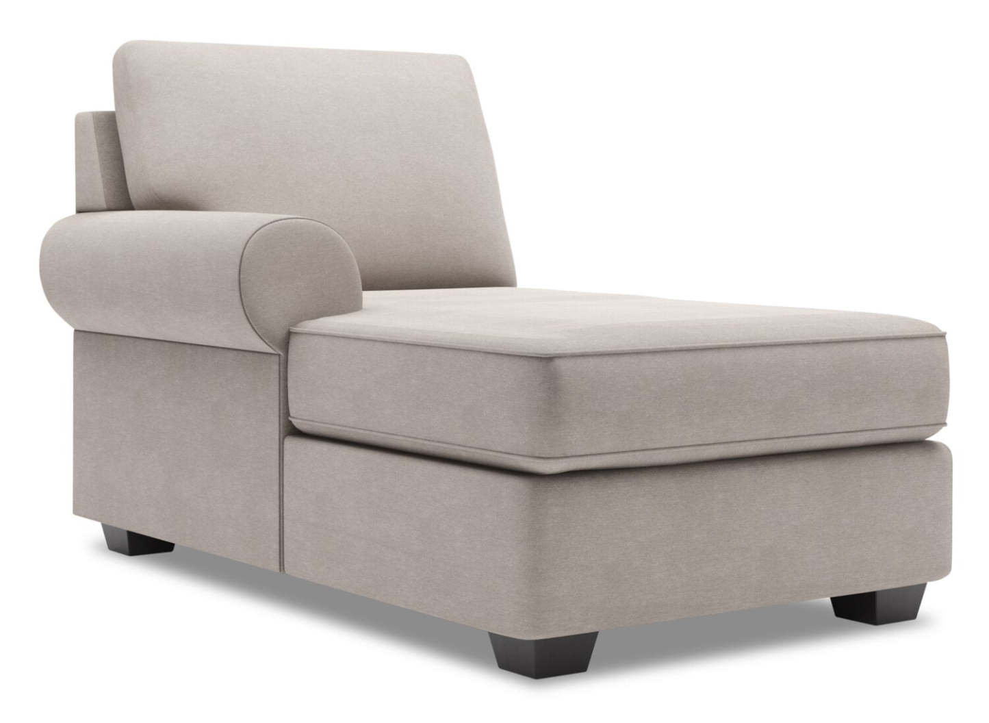 Canapé Lab Roll LAF Chaise - Pax Ardoise | Fauteuil long de droite Roll de la collection Sofa Lab - Pax Slate | RO243049