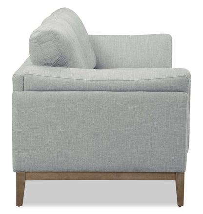 Valley 83.5 Fabric Sofa with Rubberwood Base and Legs - Grey | Canapé Valley de 83,5 po en tissu avec base et pattes en hévéa - gris