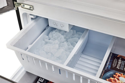 Réfrigérateur Classic Rétro par Unique de 36 po et de 21,4 pi3 de profondeur comptoir - noir minuit - UGP-595L B AC | U595LBAC