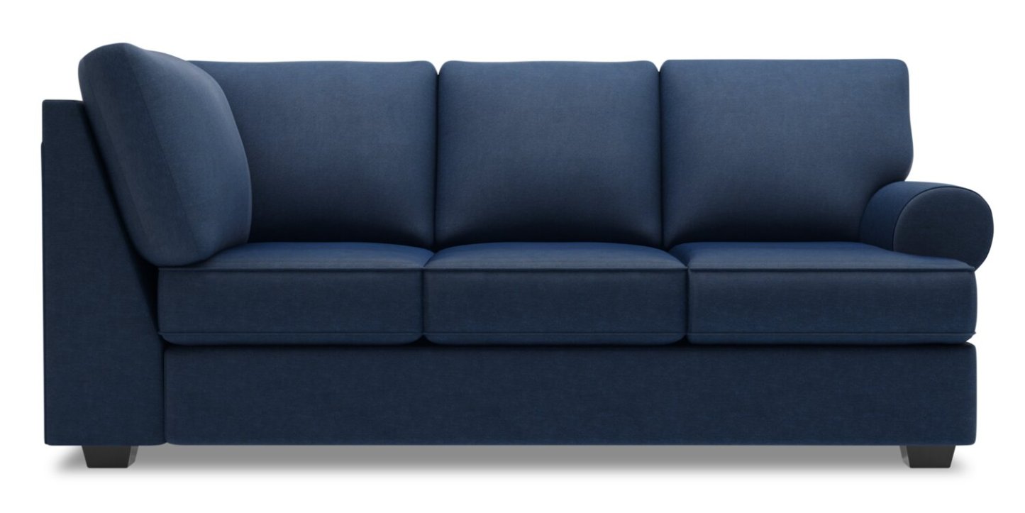 Sofa Lab Roll RAF Sofa Return - Pax Navy | Canapé de droite pour rallonge Roll de la collection Sofa Lab - Pax Navy | RO163149