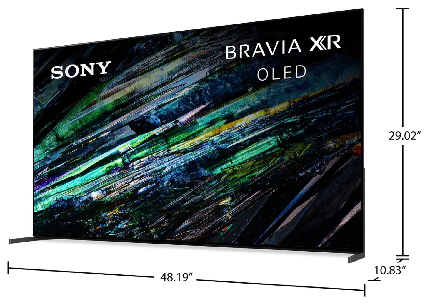 SONY 55 Bravia XR QD-OLED 4K UHD Smart Google TV (XR55A95L) - Modèle 2023 | Téléviseur intelligent QD-DELO SONY Bravia XR UHD 4K de 55 po avec Google TVMC (XR55A95L) - modèle 2023