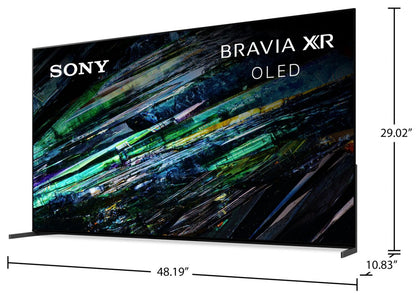 SONY 55 Bravia XR QD-OLED 4K UHD Smart Google TV (XR55A95L) - Modèle 2023 | Téléviseur intelligent QD-DELO SONY Bravia XR UHD 4K de 55 po avec Google TVMC (XR55A95L) - modèle 2023