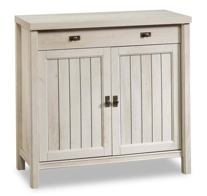 Costa 31.3 Accent Storage Cabinet - Chalked Chestnut|Armoire de rangement décoratif Costa de 31,3 po - marron blanc