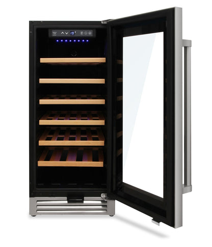 Réfrigérateur Thor de 3,1 pi³ et de 15 po à 1 porte - acier inoxydable - TWC1501-SS | Thor 15 3.1 Cu. Ft. Single-Door Refrigerator - Stainless Steel - TWC1501-SS