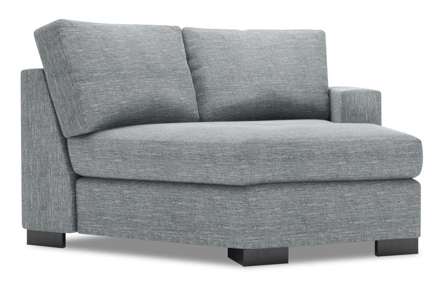 Canapé Lab Track RAF Cuddler - Luna Pewter | Fauteuil Cuddler de droite Track de la collection Sofa Lab - Luna Pewter | TR862291
