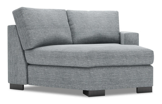 Canapé Lab Track RAF Cuddler - Luna Pewter | Fauteuil Cuddler de droite Track de la collection Sofa Lab - Luna Pewter | TR862291