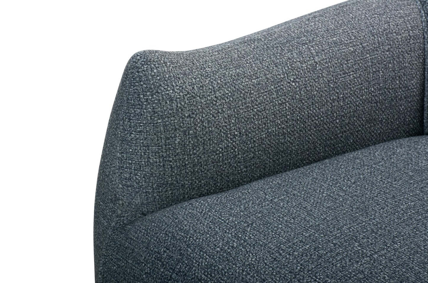 Luna 35.4 Fabric Accent Chair - Grey | Fauteuil d’appoint Luna 35,4 po en tissu - gris