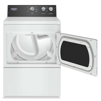 Maytag 7,4 pi³ Sécheuse électrique - blanche - YMEDP586GW | Maytag 7.4 Cu. Ft. Electric Dryer - White - YMEDP586GW