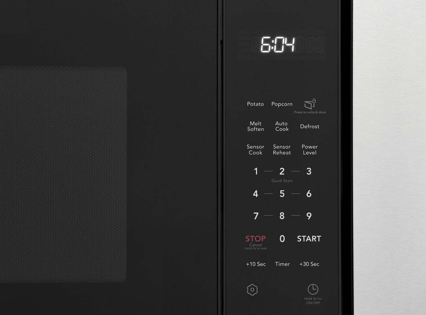 Frigidaire Professionnel 2,2 Cu. Fort. Micro-ondes encastrable - Acier inoxydable Smudge-Proof® - PMBS3080BF | Four à micro-ondes encastrable Frigidaire Professionnel de 2,2 pi3 - acier inoxydable Smudge-ProofMC - PMBS3080BF | PMBS30BF