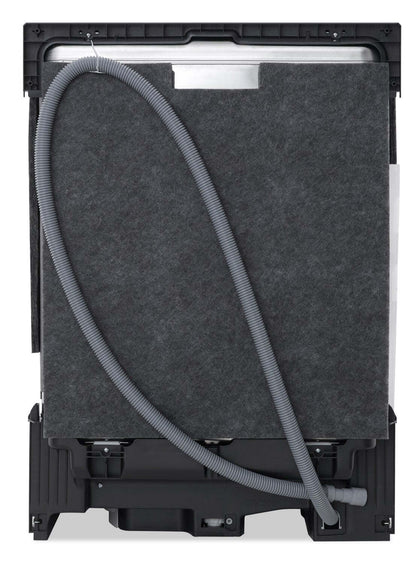 Lave-vaisselle intelligent encastré LG à 46 dBA de 24 po avec commandes sur le dessus et QuadWashMC - Acier inoxydable résistant aux traces - …