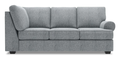 Sofa Lab Roll RAF Sofa Return - Luna Pewter | Canapé de droite pour rallonge Roll de la collection Sofa Lab - Luna Pewter | RO162291
