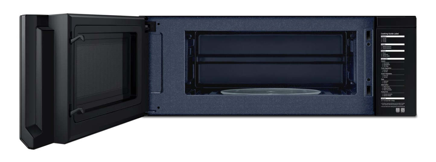 Samsung 1,1 Cu. Fort. Micro-ondes à hotte intégrée avec 400 CFM et Wi-FI - Acier inoxydable - ME11A7510DS/… | Quatre à micro-ondes à hotte intégrée Samsung de 1,1 pi³ avec 400 pi³/min et Wi-Fi - acier inoxydable …