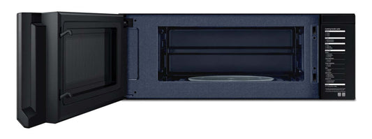 Samsung 1,1 Cu. Fort. Micro-ondes à hotte intégrée avec 400 CFM et Wi-FI - Acier inoxydable - ME11A7510DS/… | Quatre à micro-ondes à hotte intégrée Samsung de 1,1 pi³ avec 400 pi³/min et Wi-Fi - acier inoxydable …