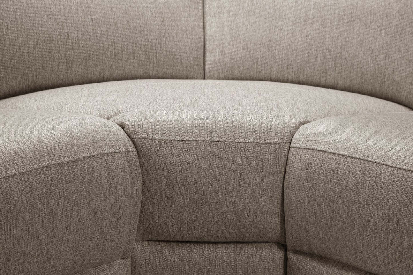 Adelaide 5 pièces - gris | Sofa sectionnel à inclinaison électrique Adelaide 5 pièces - gris | ADELGYS5