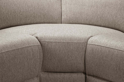 Adelaide 5 pièces - gris | Sofa sectionnel à inclinaison électrique Adelaide 5 pièces - gris | ADELGYS5