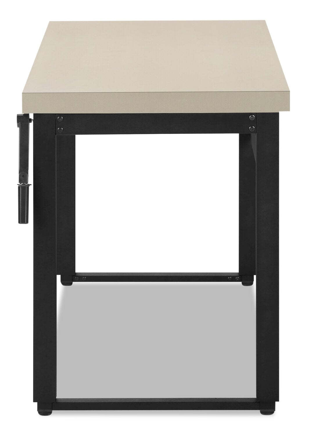 Bureau Kai de 47,25 po à hauteur réglable - taupe