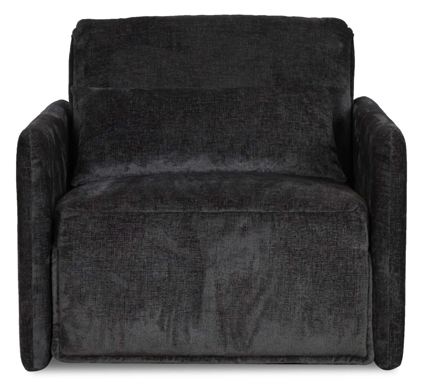 Dawn 42 Fauteuil-lit en tissu de chenille - gris
