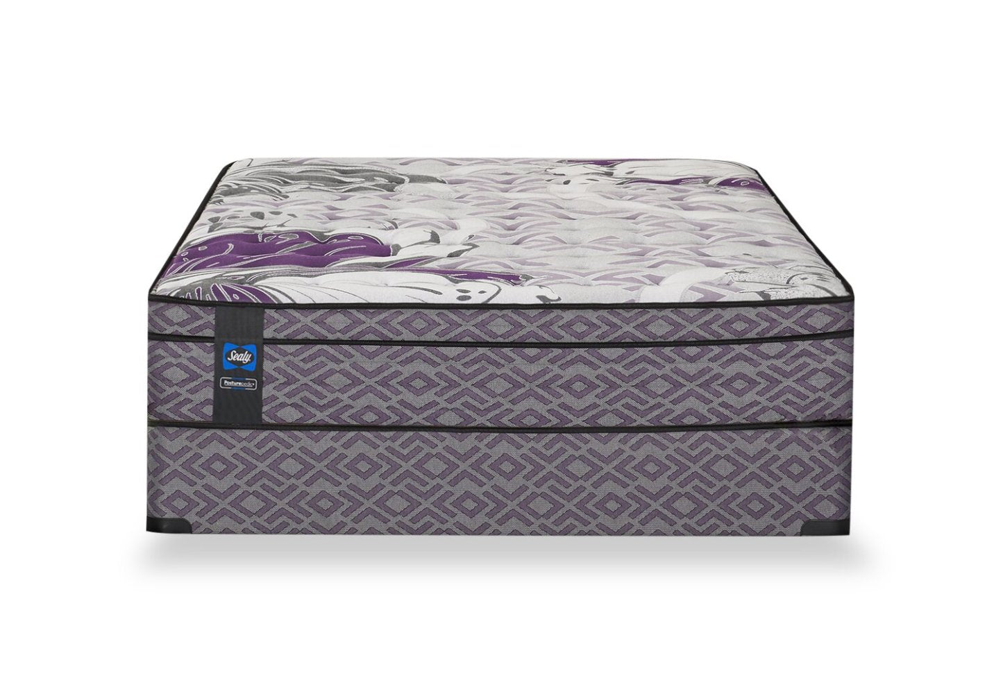 Ensemble de matelas à euro-plateau Fiore 2.0 Sealy Posturepedic® pour grand lit | Ensemble Matelas à Euro-plateau Fiore 2.0 PosturepedicMD de Sealy pour grand lit | FIORE2QP