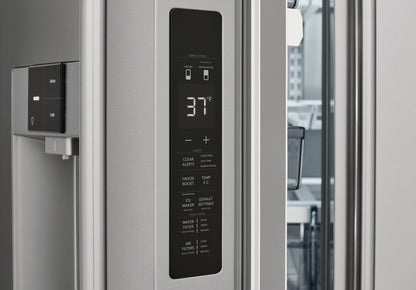 Réfrigérateur Frigidaire Professionnel de 27,8 pi³ et de 36 po de profondeur standard à portes françaises - Résistant aux traces® Sta…