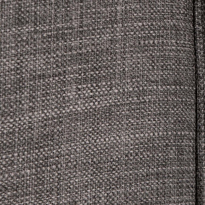 Futon Klik Klak Avery 81,5 en tissu d'apparence lin avec capitonnage et deux oreillers d'accoudoir - Gris | Futon Avery de 81,5 po en tissu d'apparence lin avec mécanisme Klik Klak, capitonnage et deux accoudoirs coussinés - gris