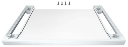 Bosch Kit d'empilage de buanderie avec tablette coulissante - Blanc - WTZ27500UC | Trousse de superposition Bosch pour la buanderie avec tablette coulissante - Blanc - WTZ27500UC | WTZ27500