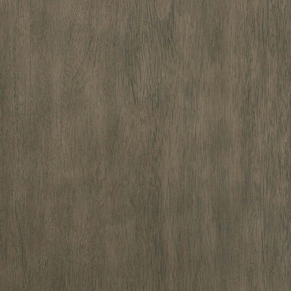 Table de salle à manger Brook avec rallonge 42-54 W, ronde - Blanc/Marron | Table de salle à manger ronde Brook de 42 po à 54 po (L) avec rallonge - blanche et brune