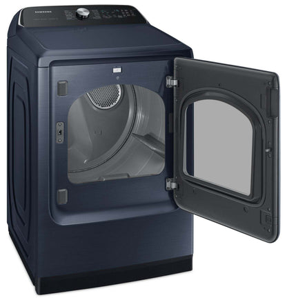 Samsung 7.4 Cu. Ft. Electric Dryer with Steam - Navy - DVE54CG7155DAC | Sécheuse électrique à vapeur Samsung de 7,4 pi³ - bleu marine - DVE54CG7155DAC