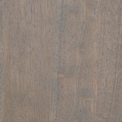 Remi 5pc Dining Set with Table & 4 Slat-Back Chairs, Glass & Wood, 42W Round- Black & Brown | Ensemble de salle à manger Remi 5 pièces en verre et bois avec table ronde de 42 po (L) et 4 chaises à dossier à lattes - noir et brun