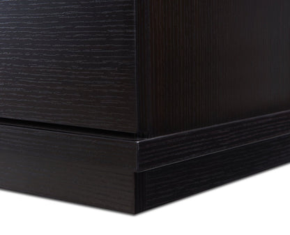 Torry 11.5 Chairside Table with Drawer - Red Cocoa|Table de fauteuil Torry de 11,5 po avec tiroir - rouge cacao