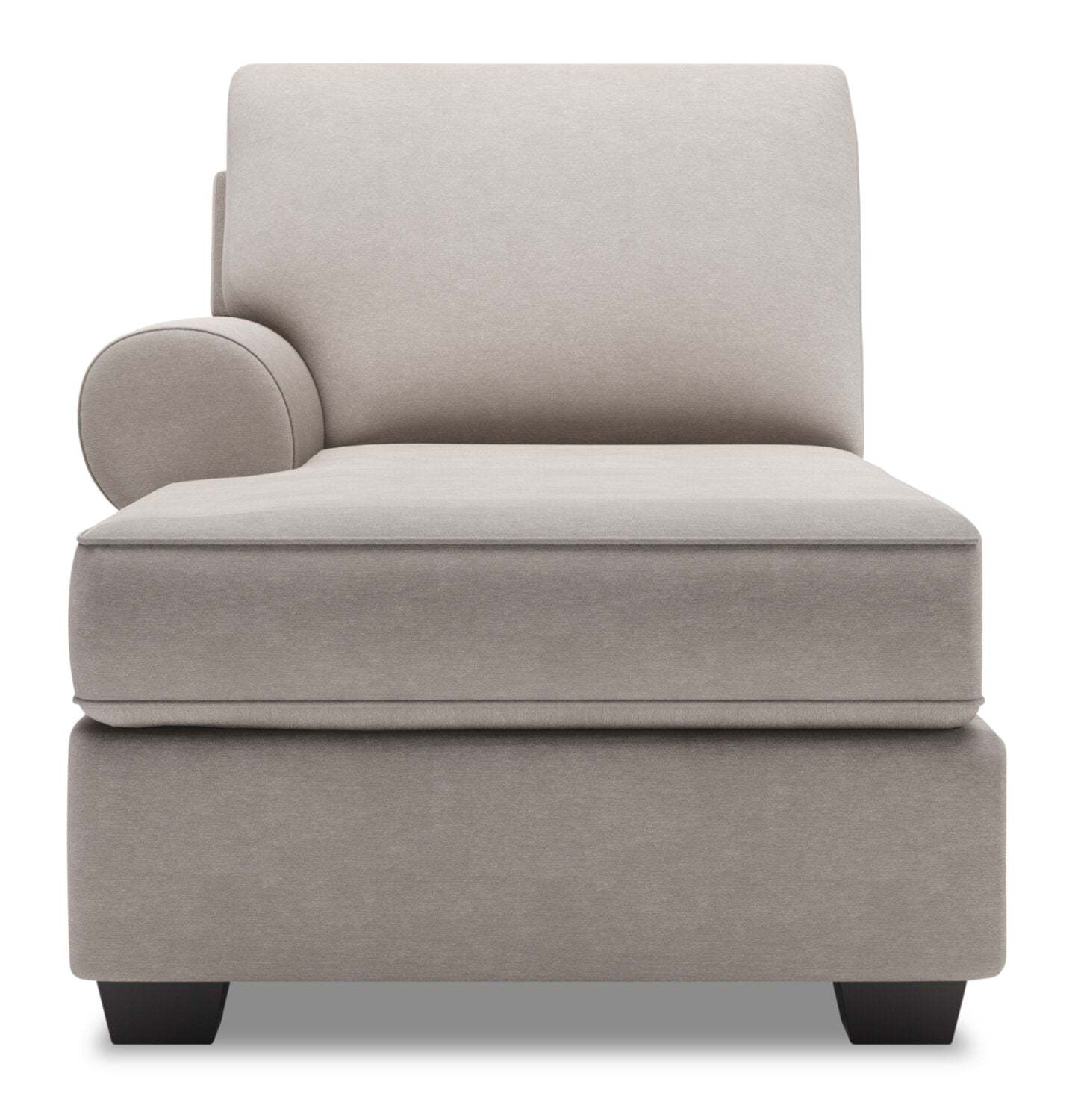 Canapé Lab Roll LAF Chaise - Pax Ardoise | Fauteuil long de droite Roll de la collection Sofa Lab - Pax Slate | RO243049