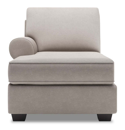 Canapé Lab Roll LAF Chaise - Pax Ardoise | Fauteuil long de droite Roll de la collection Sofa Lab - Pax Slate | RO243049