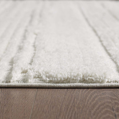 Tapis abstrait crème Riley – 6'3 x 9' | Carpette Riley crème abstraite - 6 pi 3 po x 9 pi