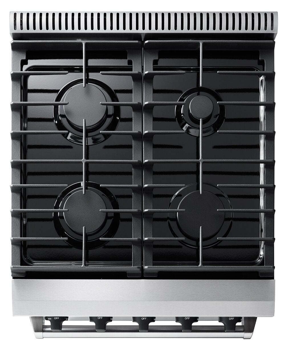 Thor Kitchen 24 3.7 Cu. Ft. Freestanding Gas Range - LRG2401  | Cuisinière amovible à gaz 24 po Thor Kitchen de 3,7 pi³ - LRG2401  | LRG2401S