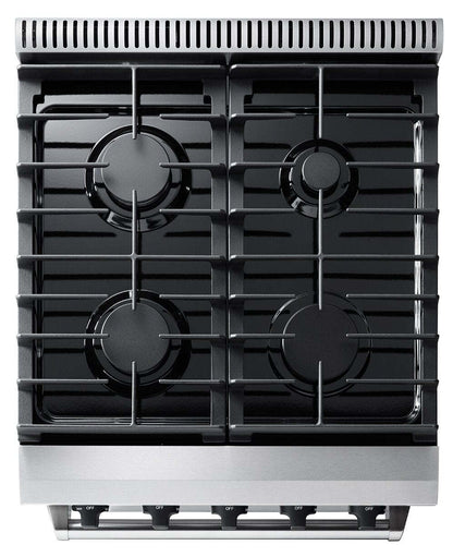 Thor Kitchen 24 3.7 Cu. Ft. Freestanding Gas Range - LRG2401  | Cuisinière amovible à gaz 24 po Thor Kitchen de 3,7 pi³ - LRG2401  | LRG2401S