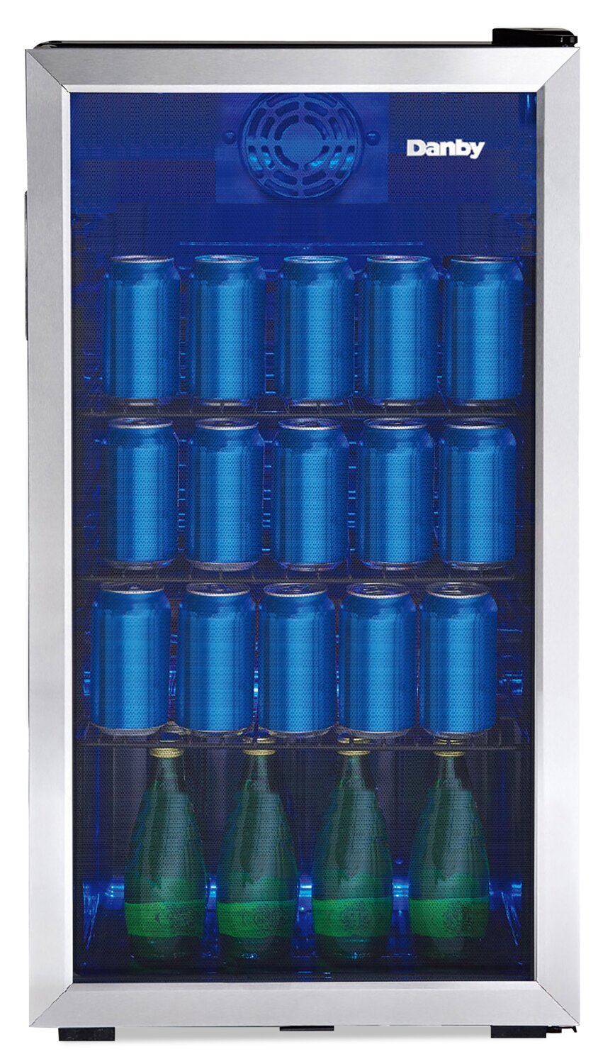 Danby 17,5 3,1 Cu. Fort. Centre de boissons à une porte - Acier inoxydable - DBC117A1BSSDB-6 | Refroidisseur à boissons Danby de 3,1 pi³ et de 17,5 po à 1 porte - acier inoxydable - DBC117A1BSSDB…