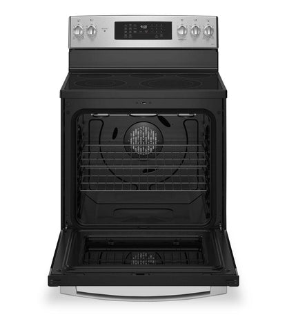 Cuisinière électrique intelligente GE 30 - Acier inoxydable résistant aux traces de doigts - PCB900YVFS | Cuisinière électrique intelligente GE de 30 po - acier inoxydable résistant aux traces de doigts - PCB900YVFS |