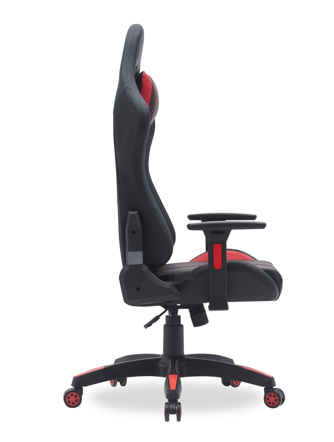 Chaise de jeu ergonomique Hawk 27,5" - Noir et rouge | Fauteuil de jeu ergonomique Hawk de 27,5 po - noir et rouge