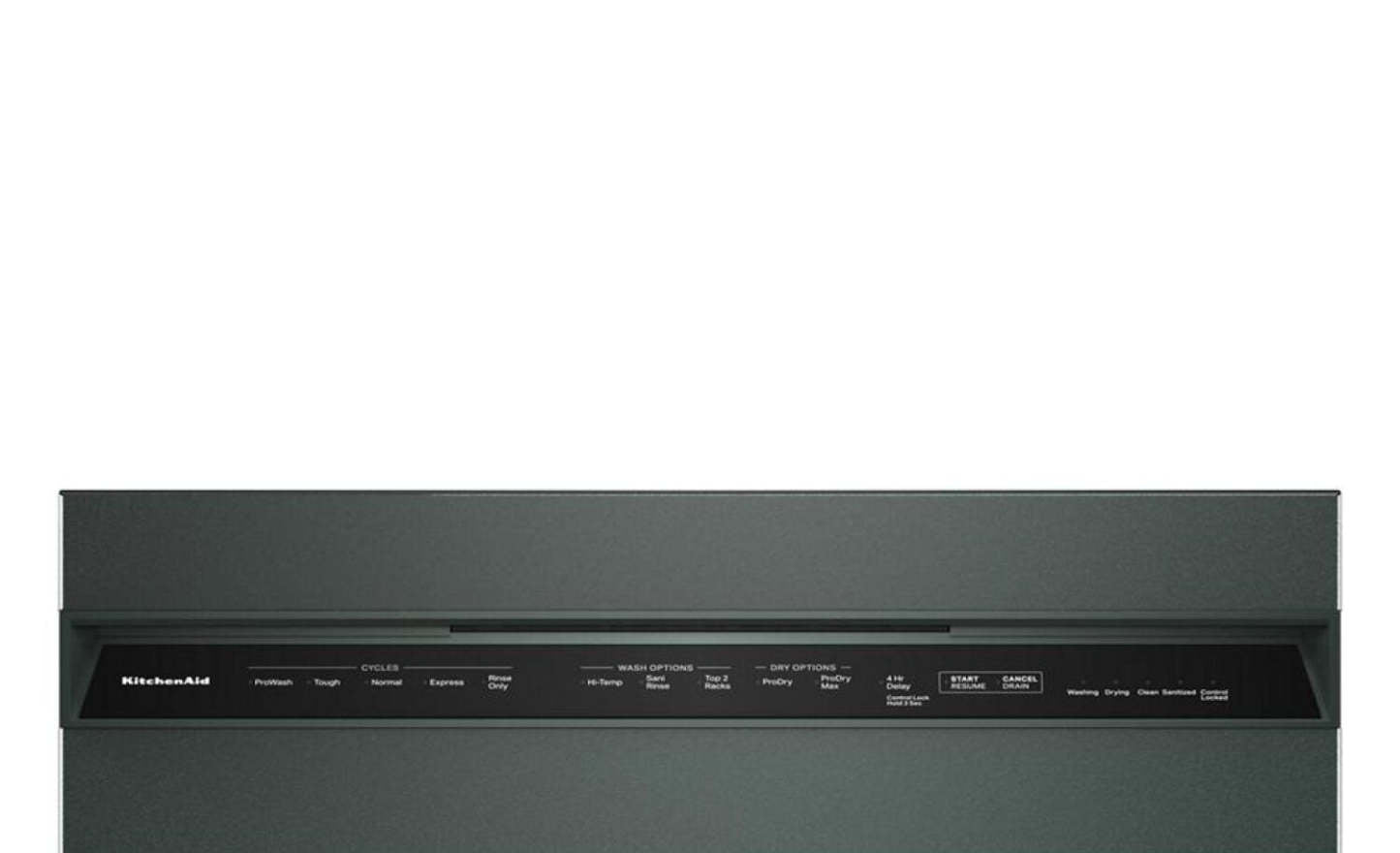 Lave-vaisselle KitchenAid de 24 po et de 44 dBA avec troisième panier 360° Max JetsMC - genièvre - KDFS424SJP