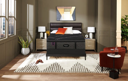 Matelas à Euro-plateau épais Magenta Signature de Beautyrest BlackMD pour grand lit