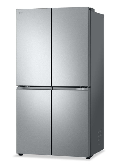 Réfrigérateur LG de 36" et de 23,6 pi3 à profondeur de comptoir à 4 portes françaises avec machine à glaçons - LF24C8200S | LG 36" 23.6 Cu. Réfrigérateur à profondeur de comptoir à 4 portes de pied français avec machine à glaçons - LF24C8200S