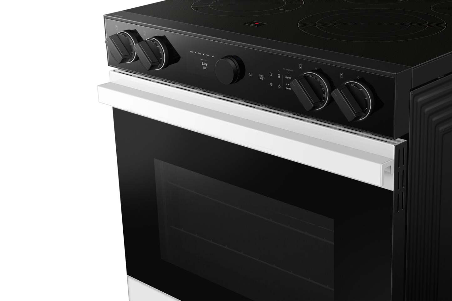 Cuisinière électrique intelligente encastrée Samsung de 6,3 pi³ avec caméra de quatre - verre blanc - NSE6DB870012AC | Samsung 6,3 Cu. Fort. Cuisinière électrique intelligente encastrable avec caméra de four - Verre blanc - …