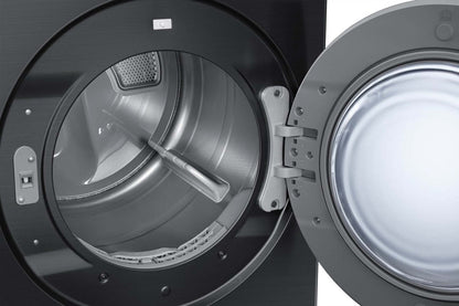 Samsung 7,6 pi³ Sécheuse électrique avec vapeur - Acier inoxydable noir - Superposable - DVE53BB8700VAC | Sécheuse électrique Samsung de 7,6 pi³ avec vapeur - acier inoxydable noir - superposable - DVE53BB8…