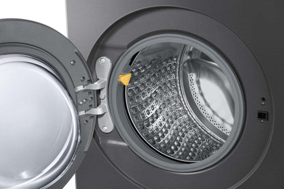 Samsung Bespoke 6.1 Cu. Ft. Laveuse à chargement frontal avec détection de tissu par IA – Acier foncé - WF90F53ADSA5 | Laveuse Bespoke de Samsung  à chargement frontal de 6,1 pi3 avec détecteur de tissu par IA - acier foncé - WF90F53ADSA5