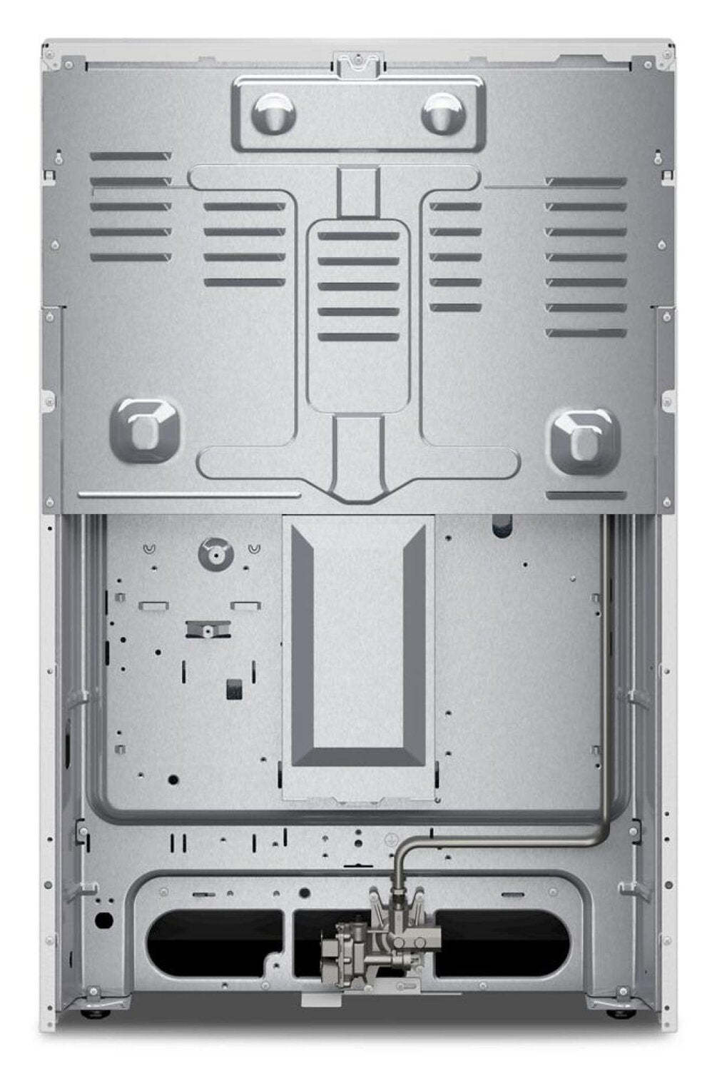 Cuisinière à gaz Whirlpool de 5,0 pi3 avec cuisson à air – blanche - WFGS5730SW