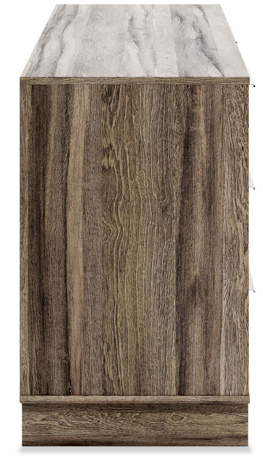 Commode à 6 tiroirs pour chambre à coucher Arik, 59 L x 30,8 H - Marron | Commode Arik de 59 po (L) x 30,8 po (H) à 6 tiroirs pour la chambre à coucher - brune