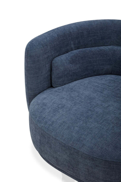 Fauteuil Davvero - bleu marine | Chaise Davvero - Marine