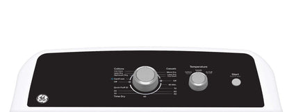 GE 6,2 Cu. Fort. Sécheuse électrique avec cycle SaniFresh – Blanc - GTX34EBMRWS | Sécheuse électrique GE de 6,2 pi³ avec cycle SaniFresh - blanche - GTX34EBMRWS