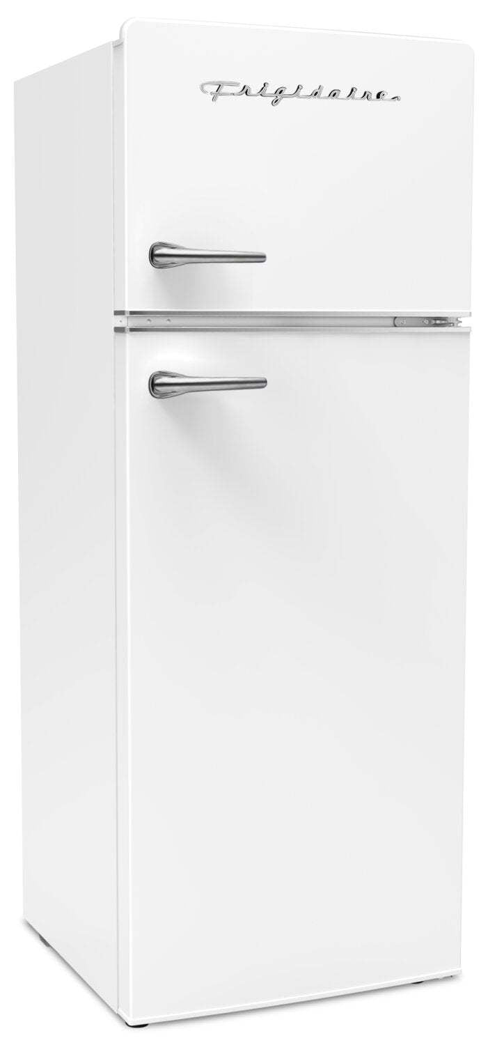 Frigidaire 7,2 Cu. Fort. Réfrigérateur rétro à congélateur supérieur - Blanc - EFR789-WHITE | Réfrigérateur Frigidaire rétro de 7,2 pi3 à congélateur supérieur - blanc - EFR789-WHITE | EFR789WW