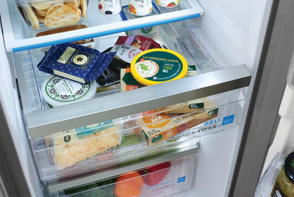 Réfrigérateur Frigidaire Gallery de 26 pi3 et de 36 po à compartiments juxtaposés - acier inoxydable - GRSN2620AF | GRSN26AF